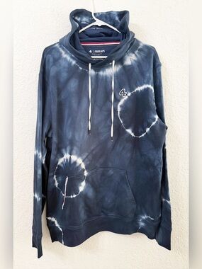Fourlaps Rush Pullover Tie Dye Hoodie-Men Size Large